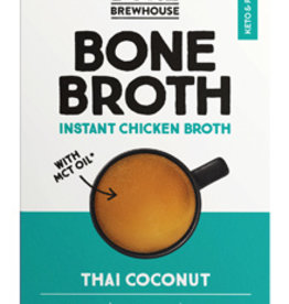 Broya Bone Brewhouse  - Instant Chicken Broth, Thai Coconut  (5X16g)