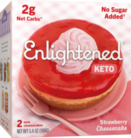 Enlightened - Cheesecake, Strawberry (2pc)