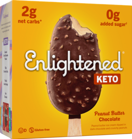 Enlightened - Peanut Butter Chocolate Bar (4pc)