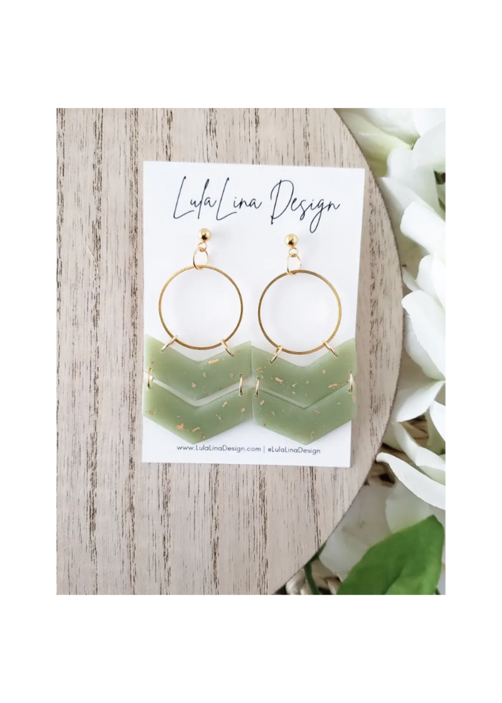 LulaLina Designs Victoria Statement Earrings