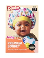 Red By Kiss Baby Satin Bonnet