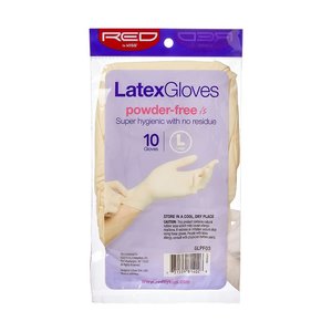 Red By Kiss Powder-Free Latex Gloves