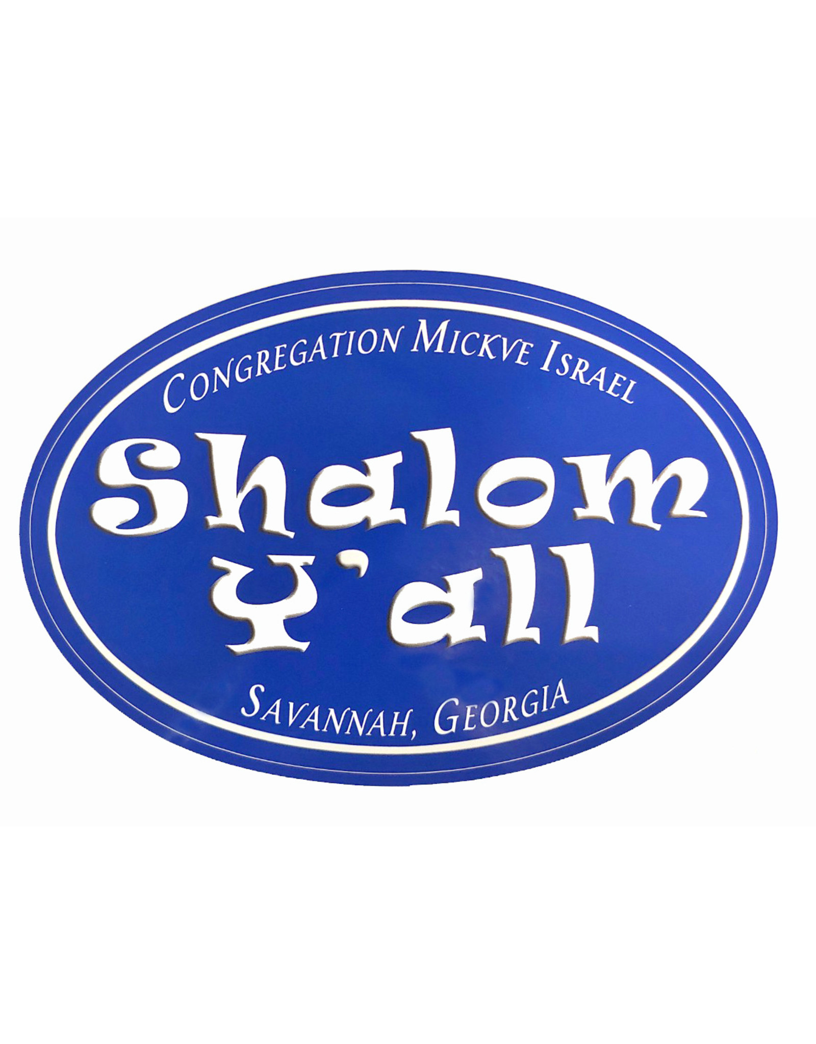 Shalom Y’all Stickers