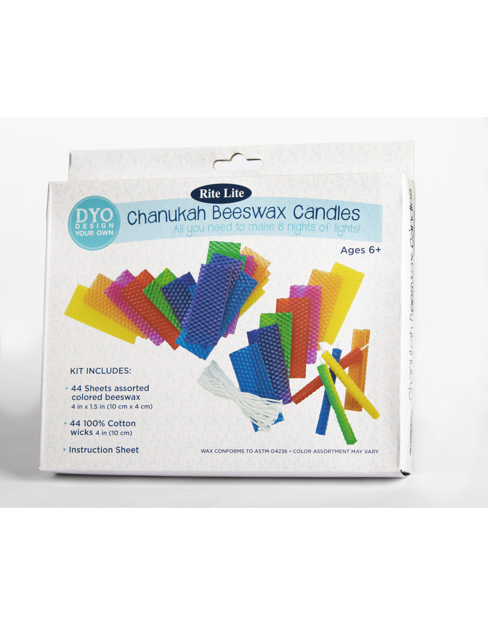 Hanukkah Candle Beeswax kit