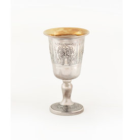 Kiddush Cup SS w/ Stamped Design