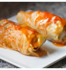 Stuffed Cabbage with Beef and Rice