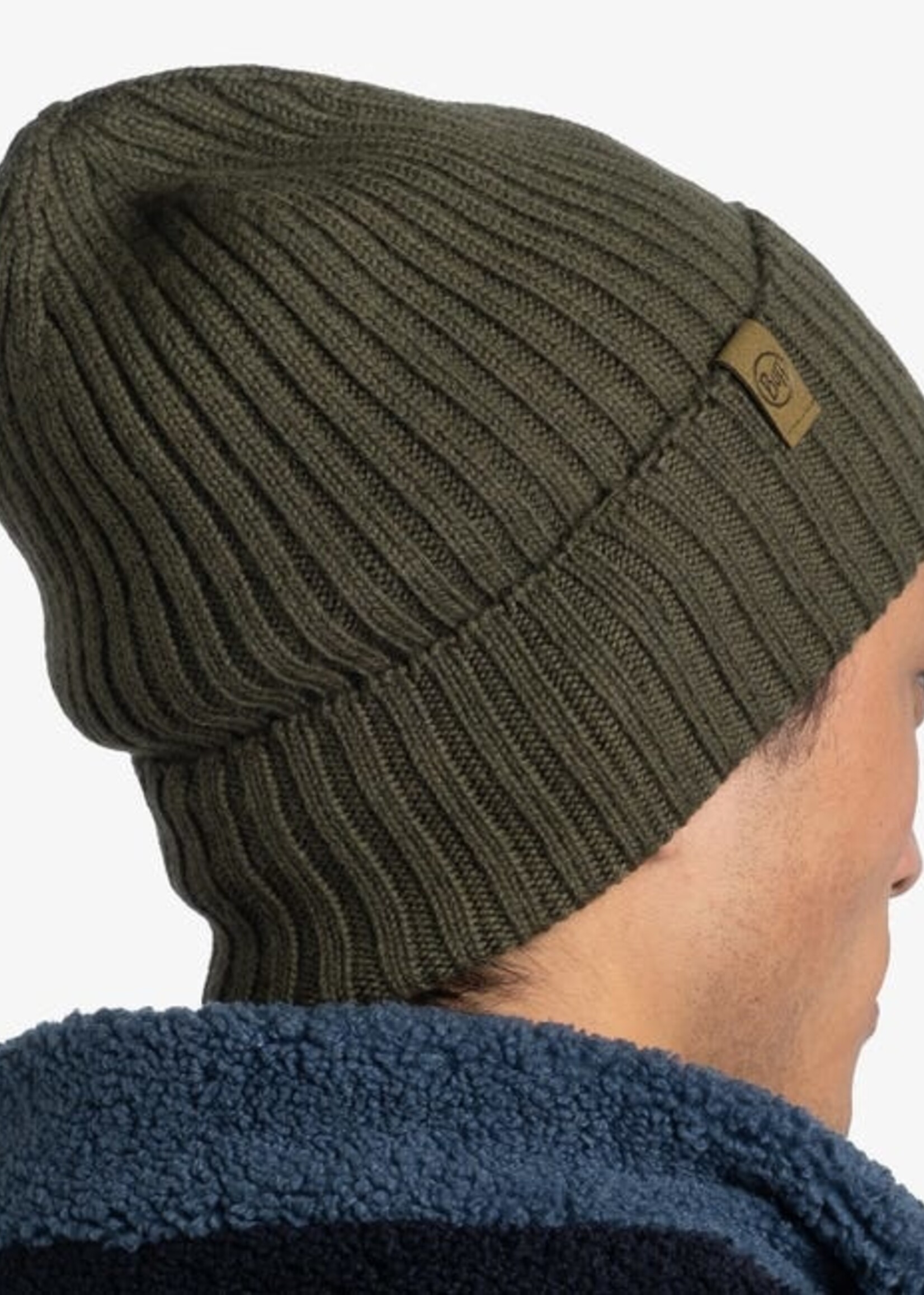 Buff KNITTED BEANIE NORVAL