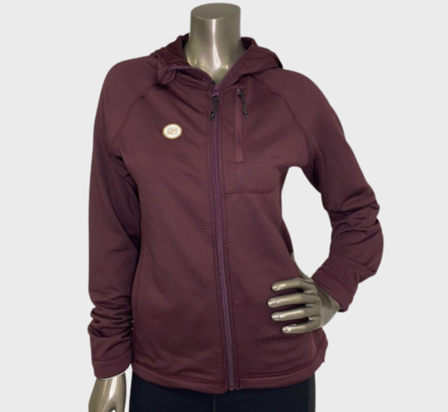 EXTRA MILE WOMEN'S WAFFLE HOODED JACKET