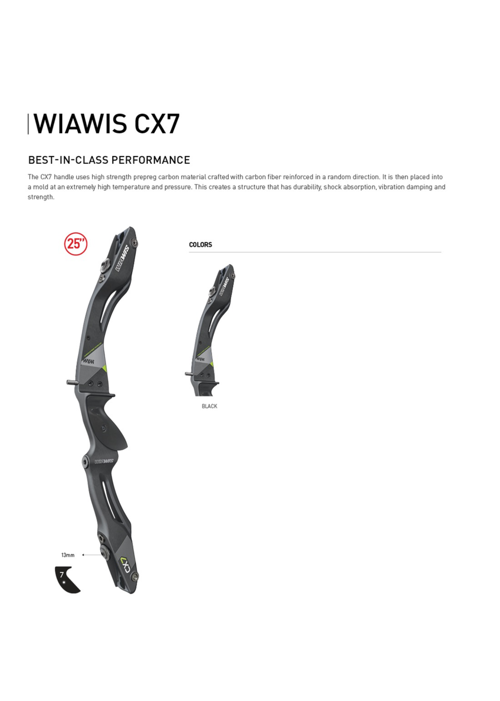 Win & Win Wiawis CX-7 Riser
