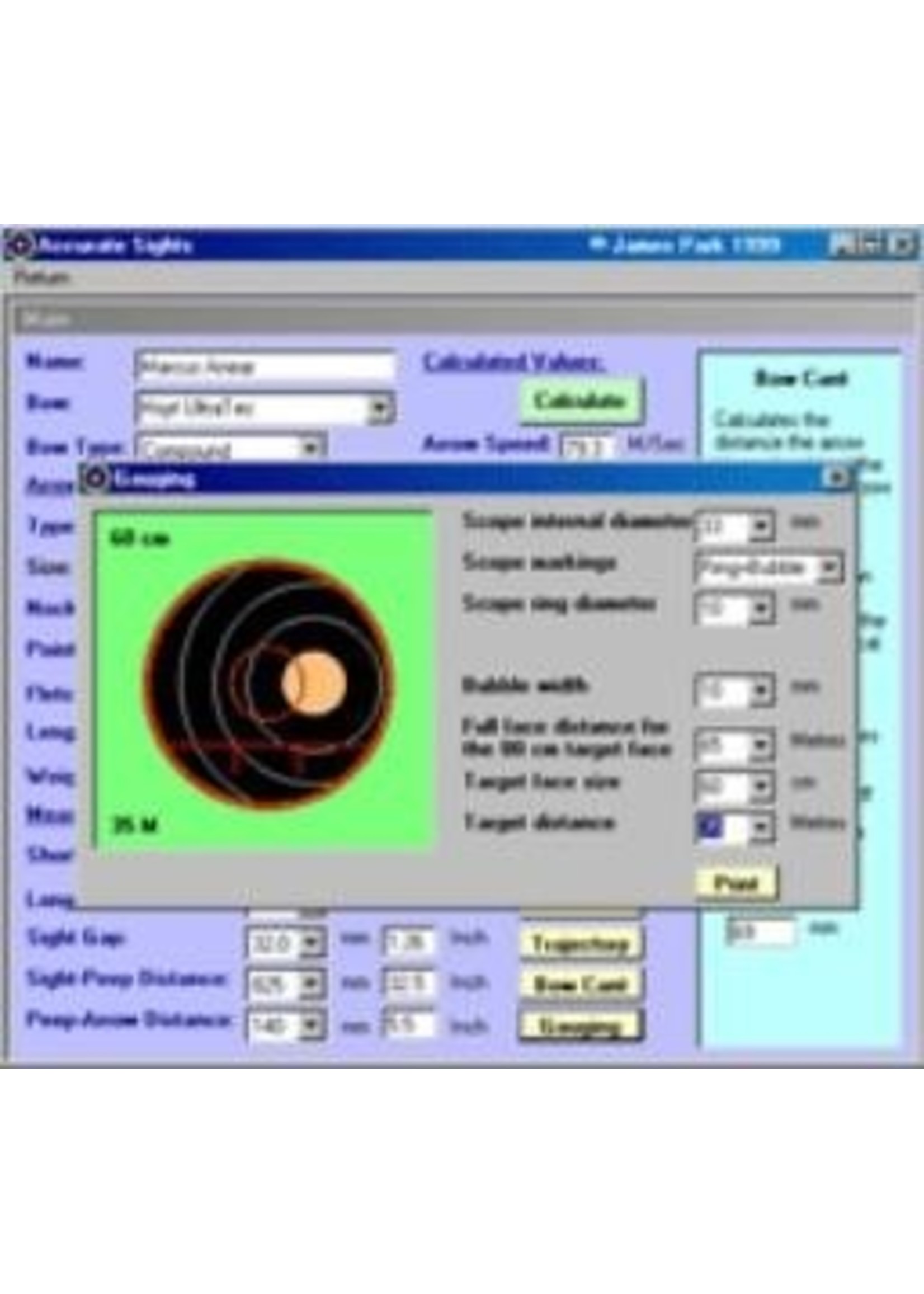 Accurate Sights Software v7