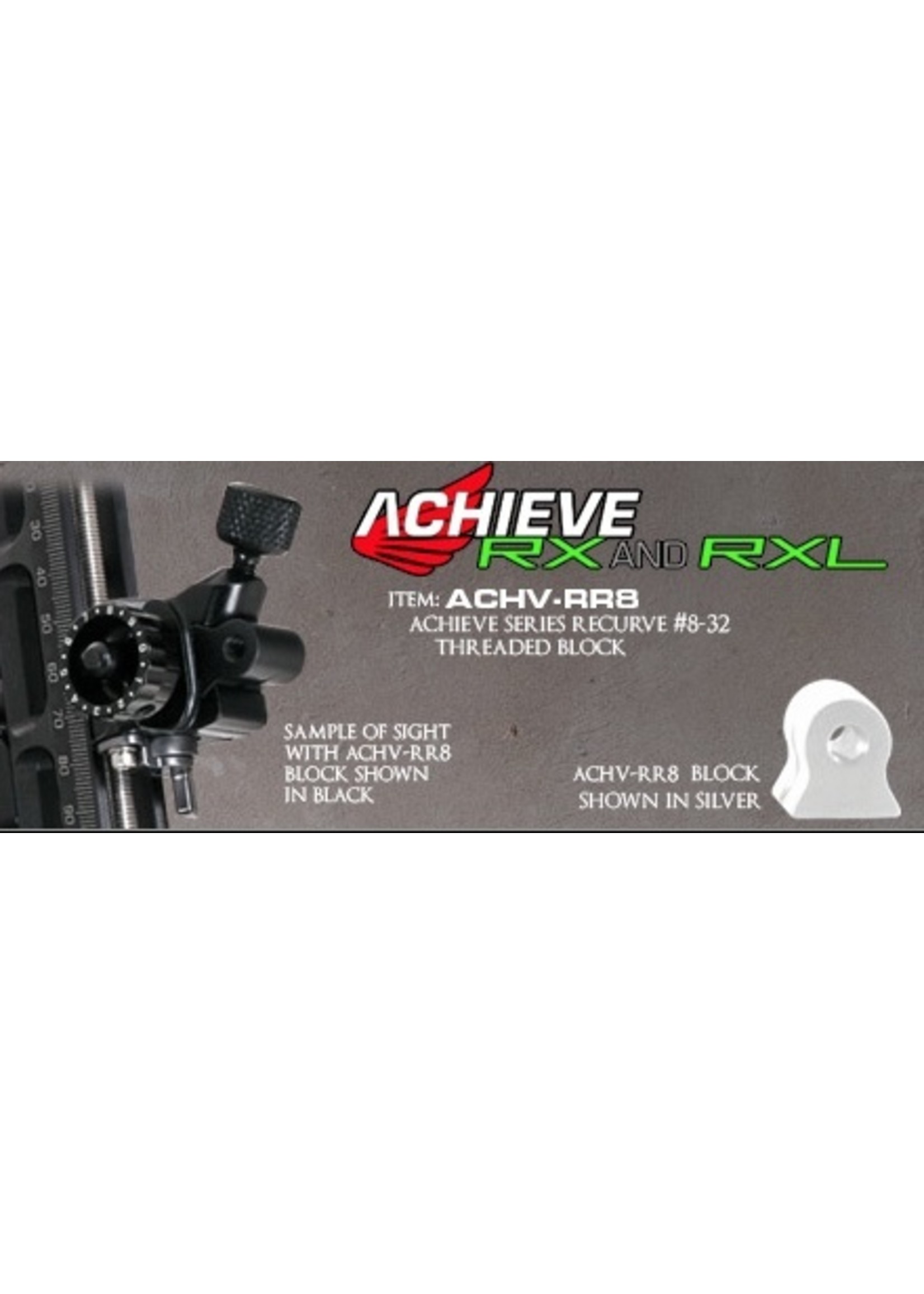 AXCEL SIGHTS Axcel Block Recurve thread 8/32