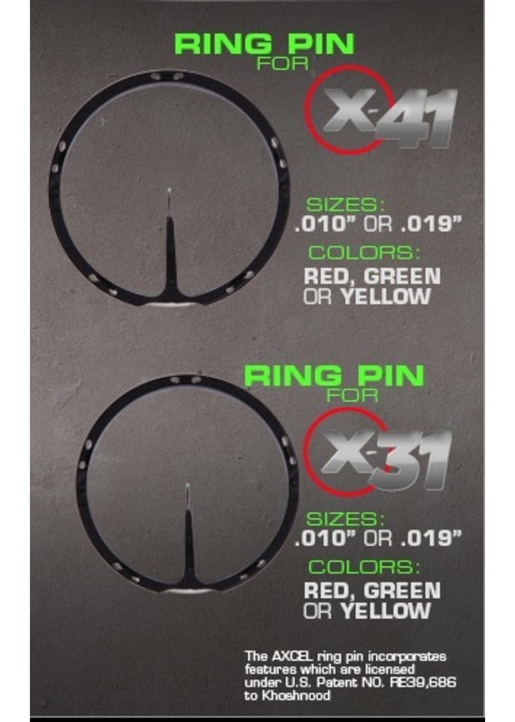 Truball/Axcel Axcel Pin and Ring for Scope