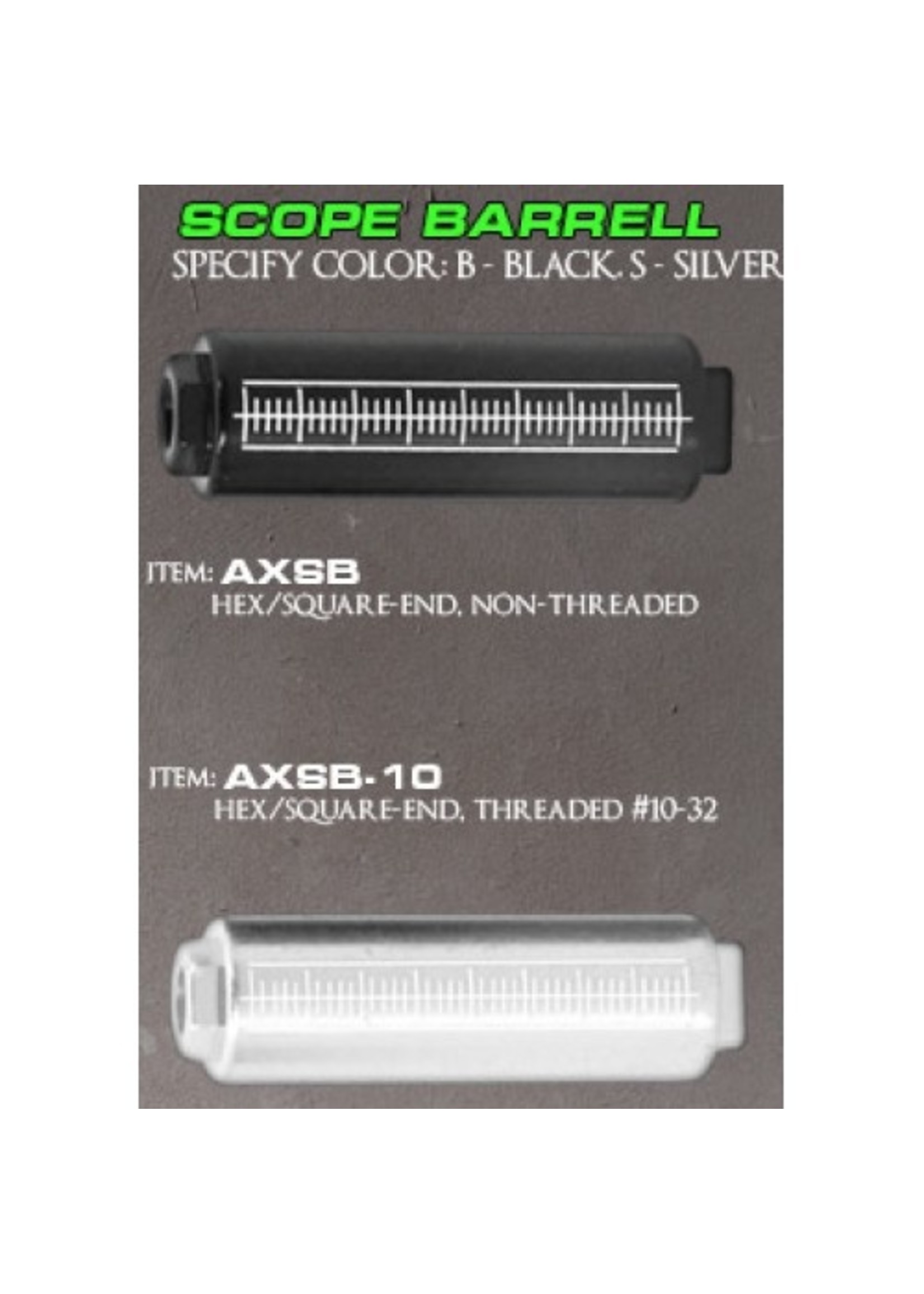 Truball/Axcel Axcel Scope Barrell