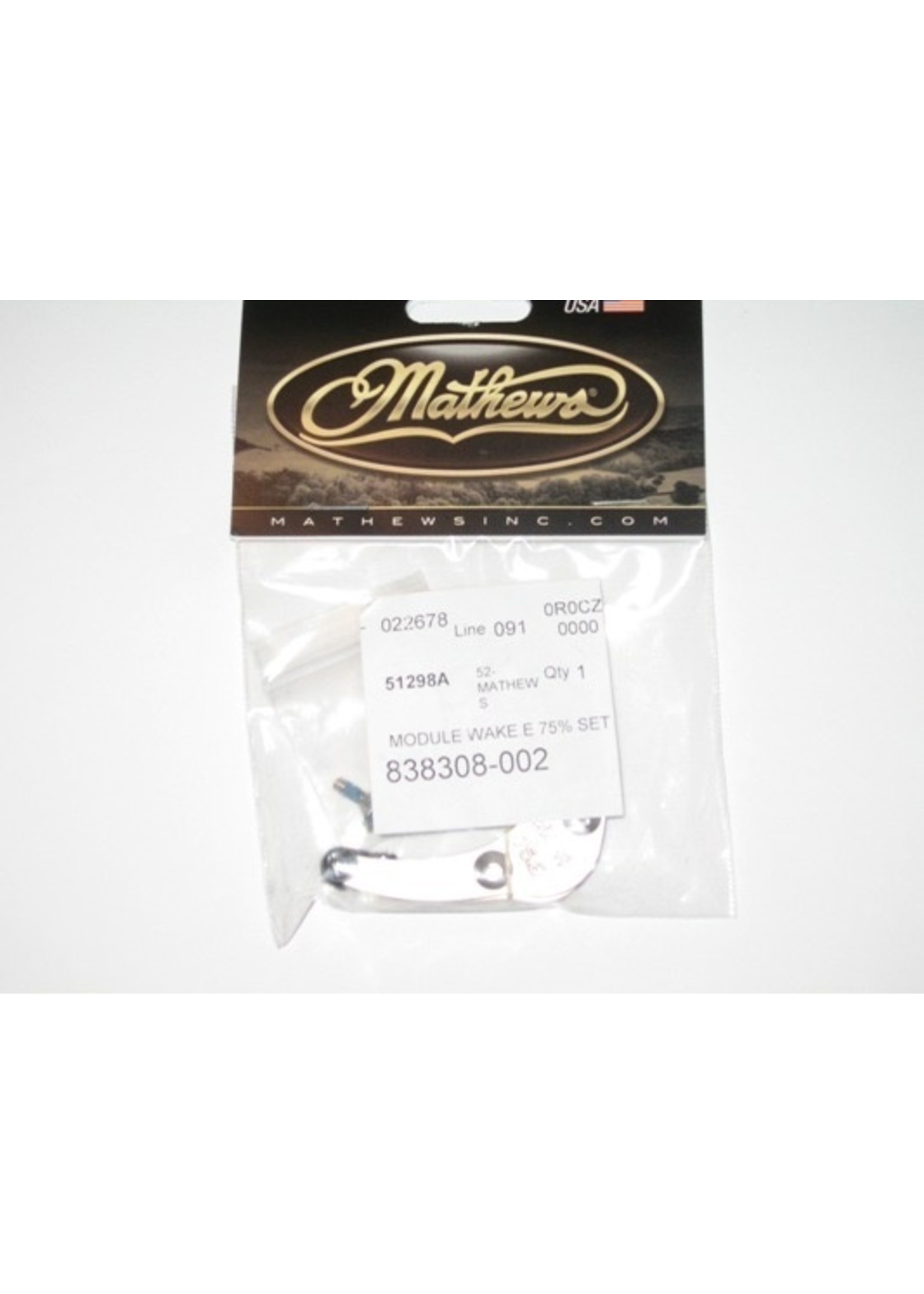 Mathews Inc Mathews Wake Modules