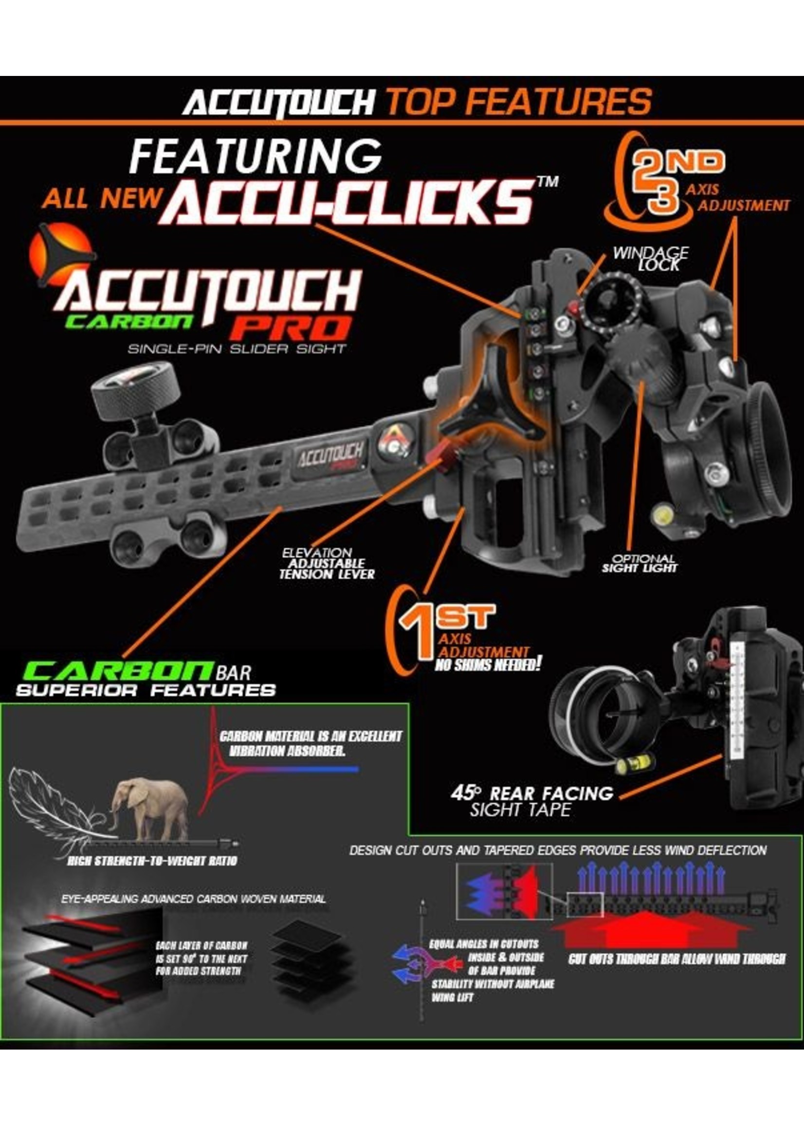 AXCEL SIGHTS Axcel Accutouch Pro Sight with Scope