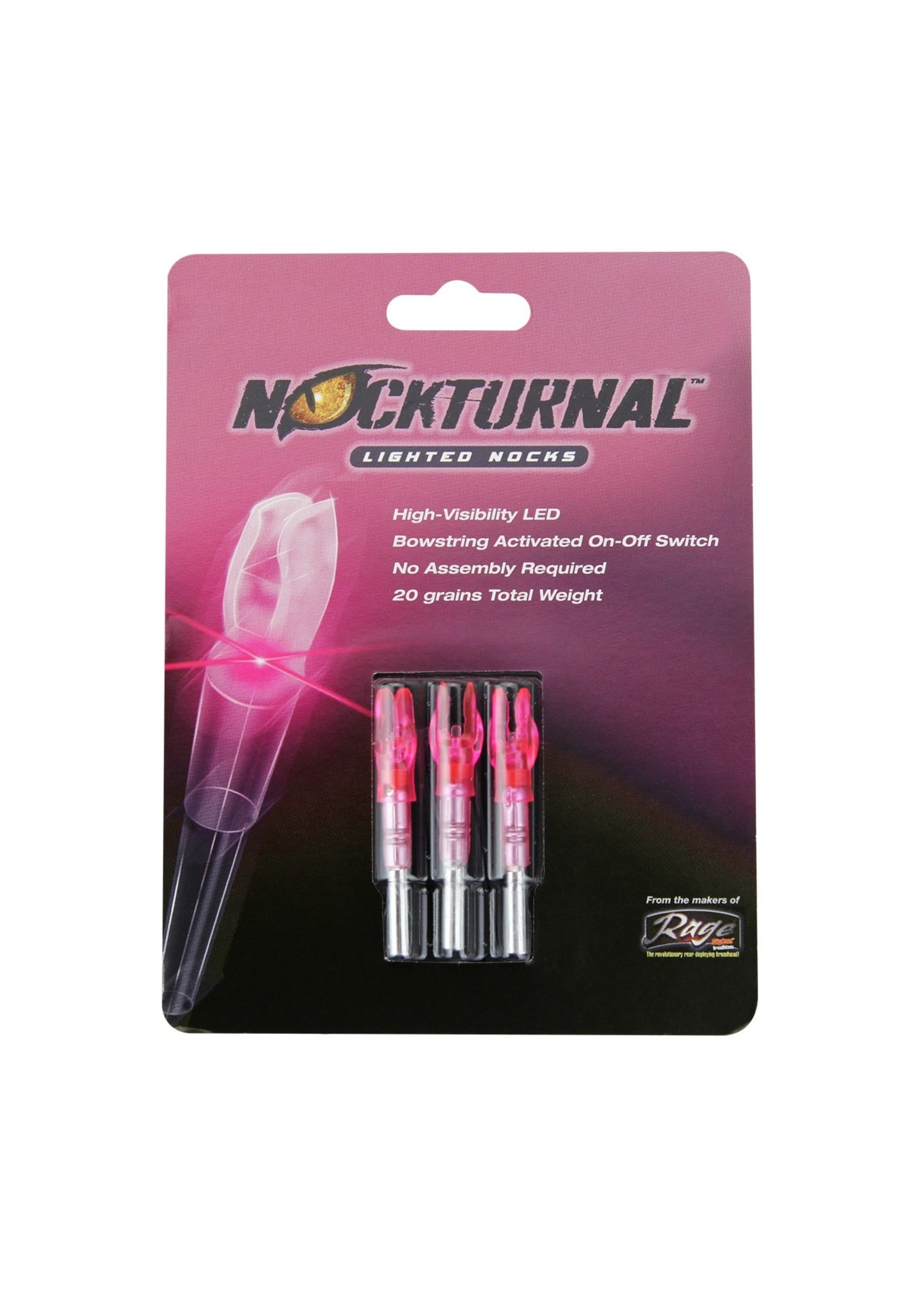 Nockturnal Nockturnal Light Nocks 3 pack