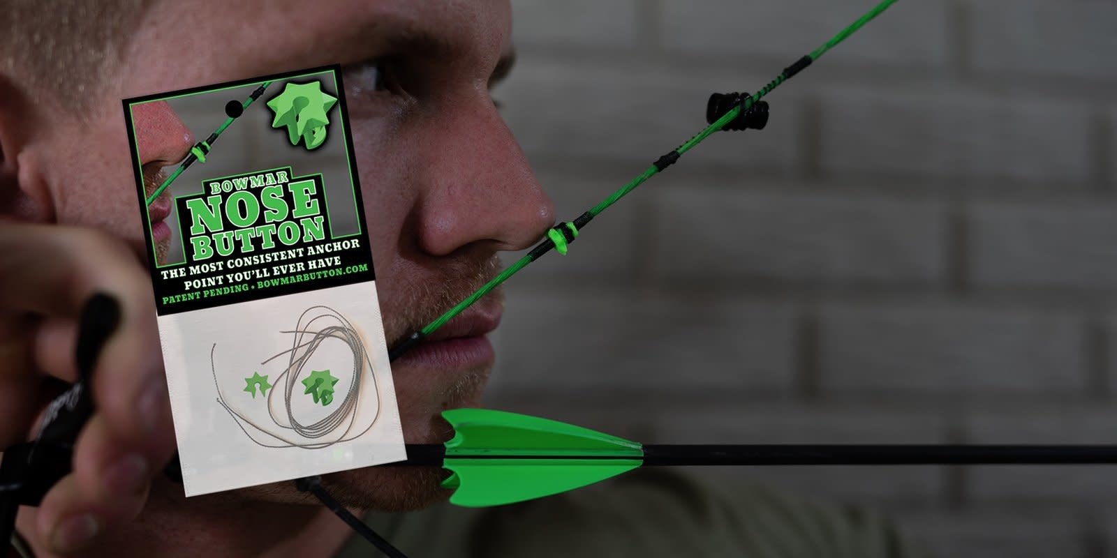 Bowmar Nose Button Urban Archery Pty Ltd