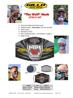 Gillo Gillo Wolf Facemask