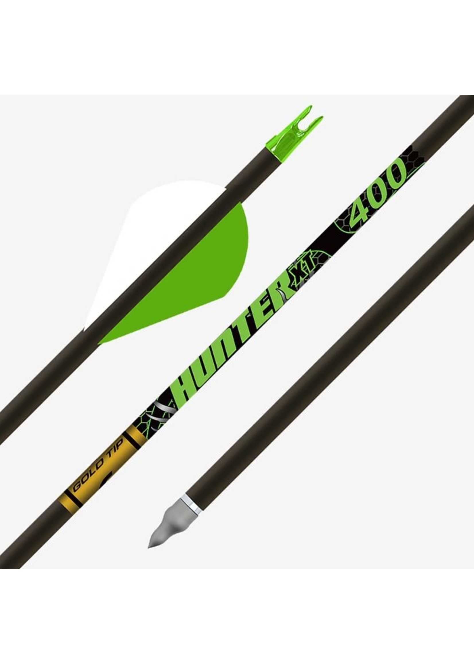 Gold Tip Arrow XT Hunter Fletched with 2 Gold Tip Arrow XT Hunter Fletched with 2