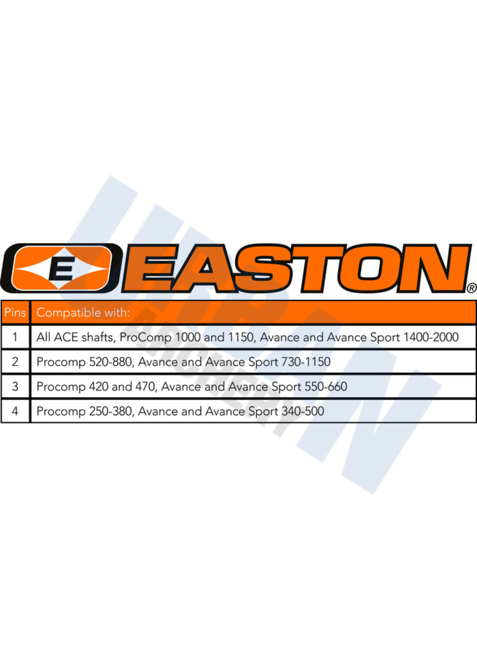 Easton Archery Easton Pin 4mm .166