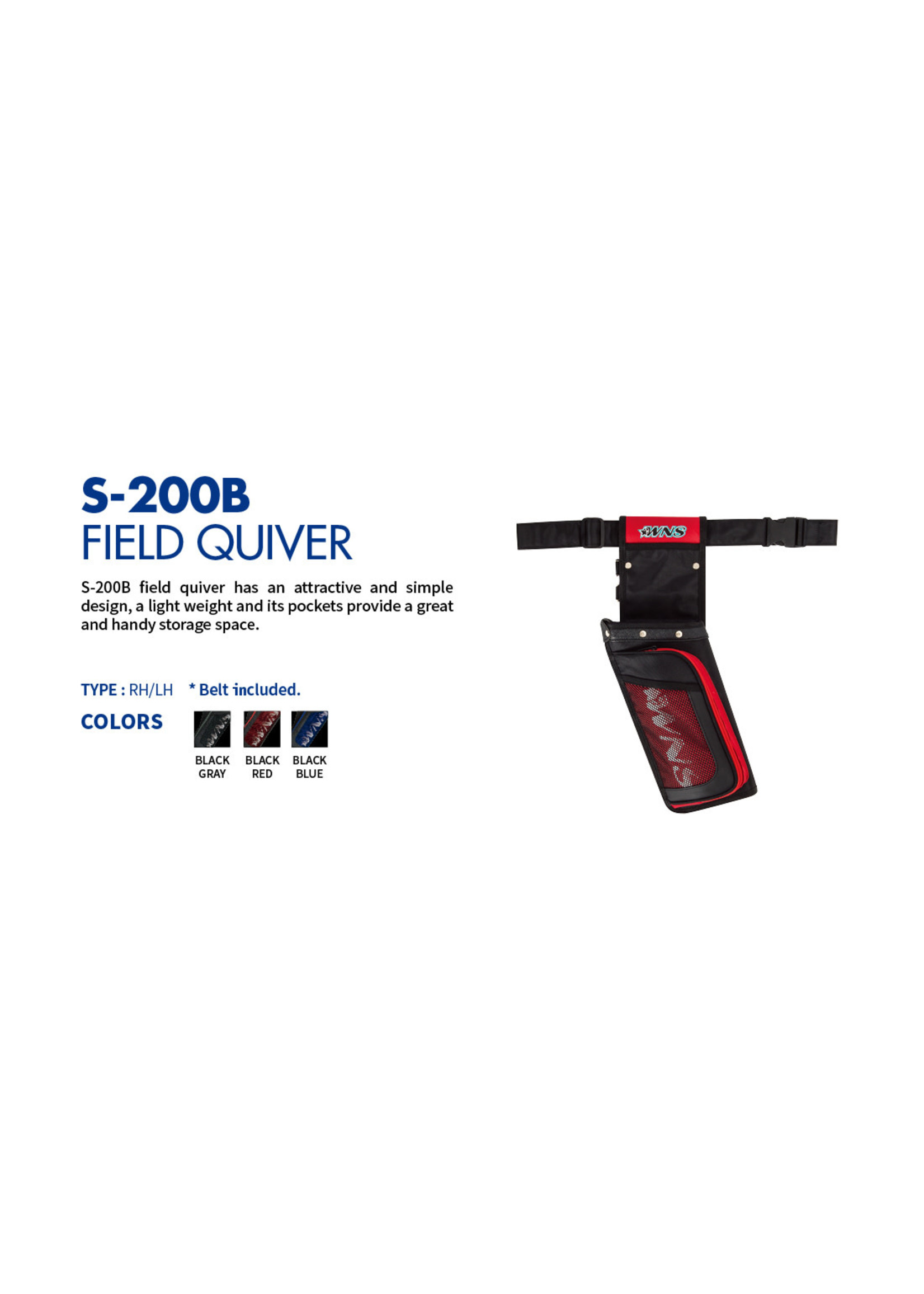 Winners WNS WNS S-200B Field Quiver