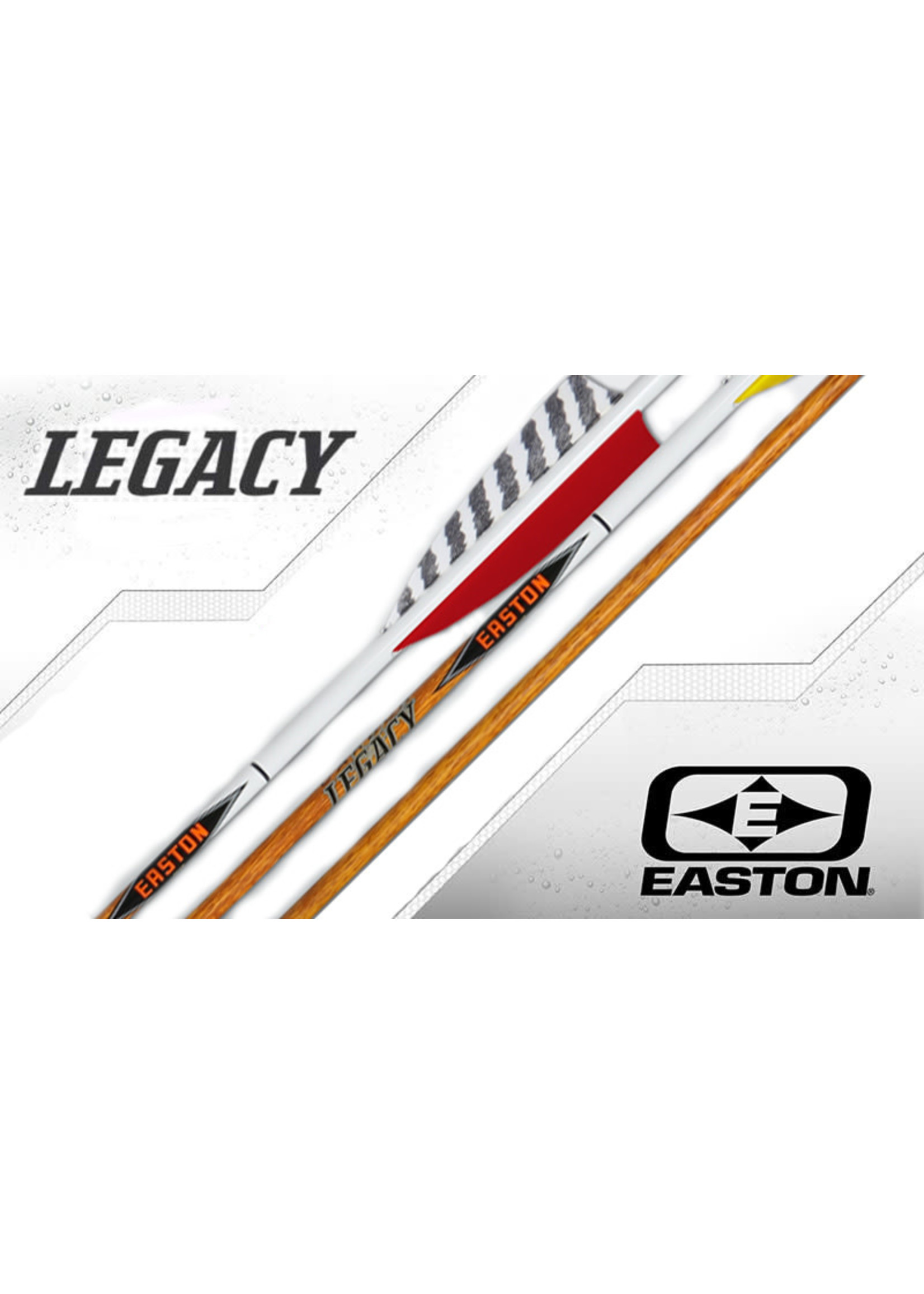 Easton Archery Easton Carbon Legacy - Feather Fletched  6 Pack