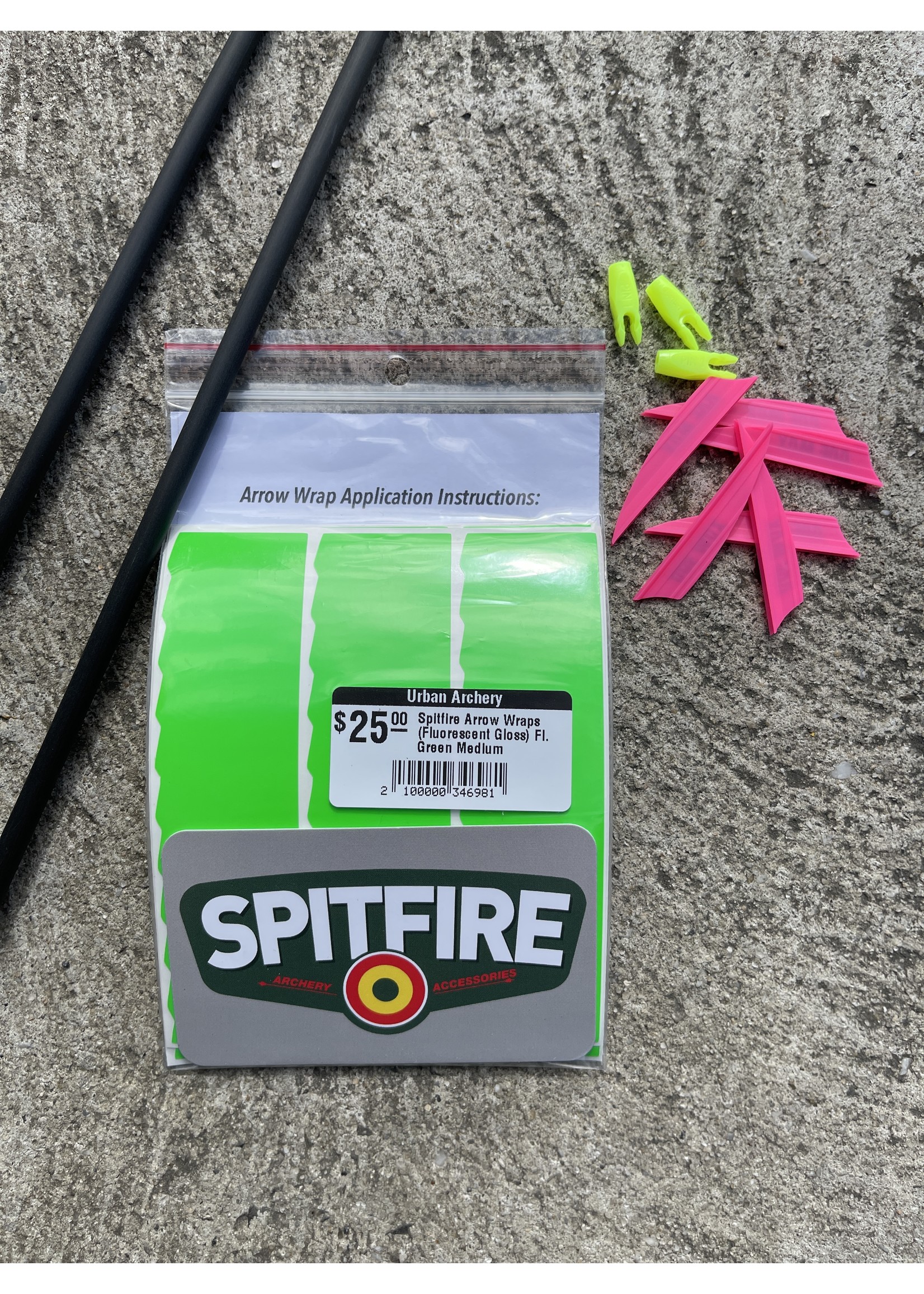 Spitfire Spitfire Arrow Wraps (Fluorescent Gloss)