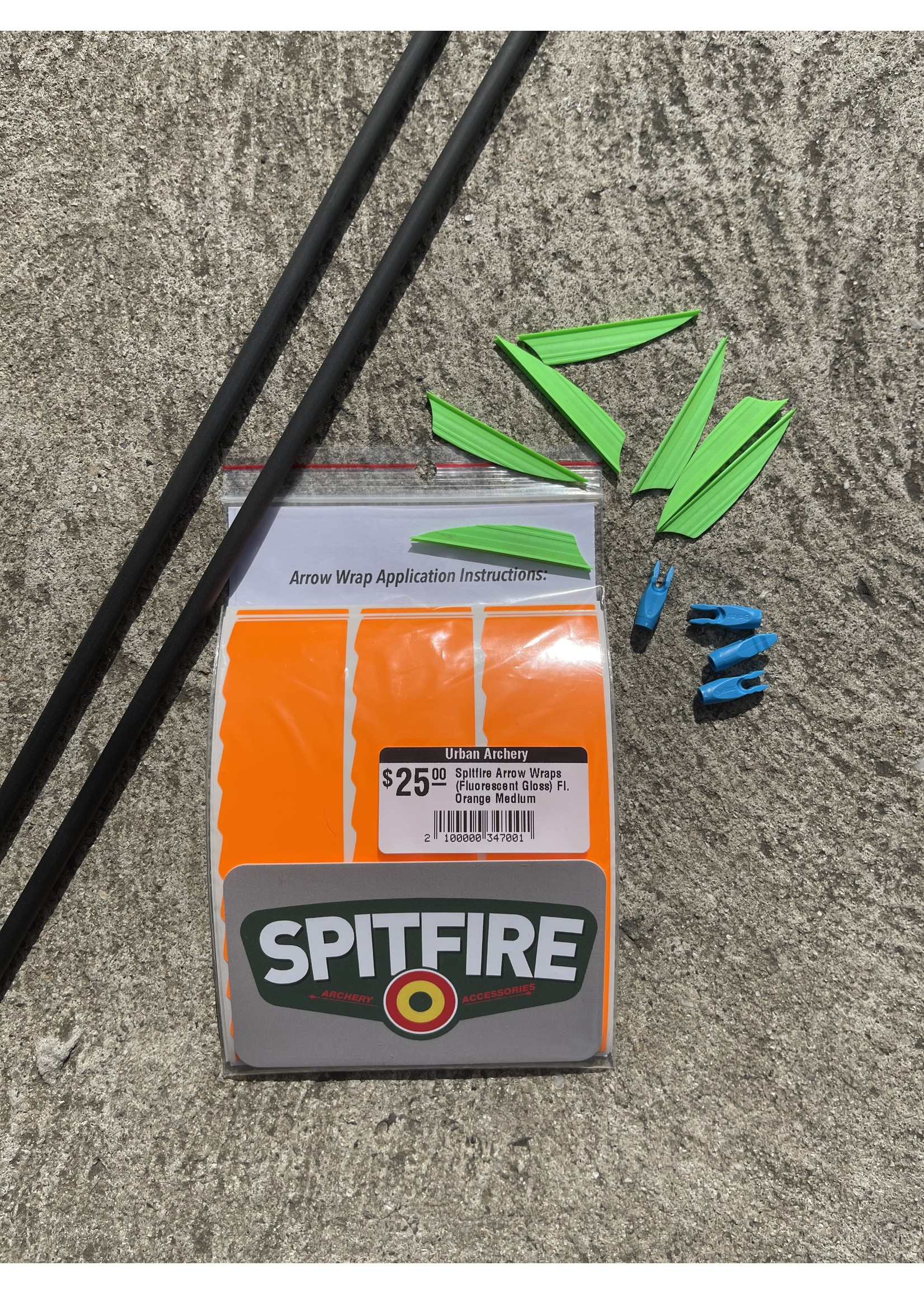 Spitfire Spitfire Arrow Wraps (Fluorescent Gloss)