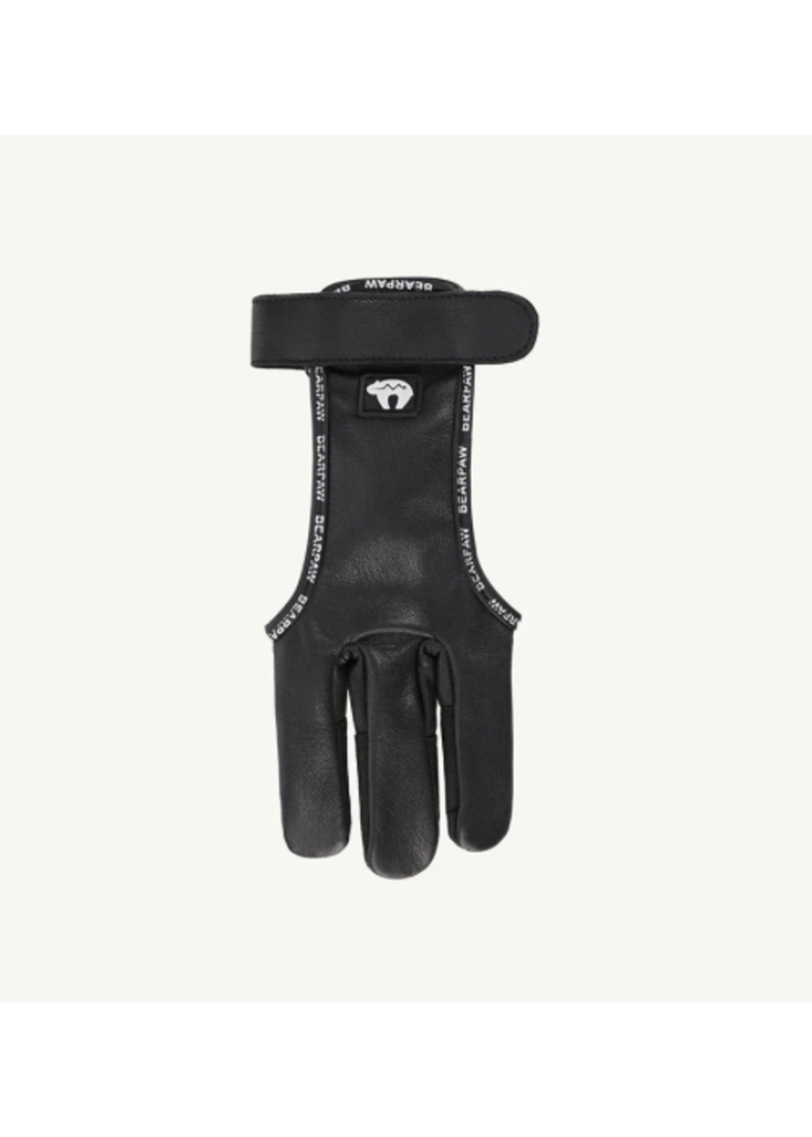 Bearpaw Bearpaw Easy Leather Shooting Glove Black