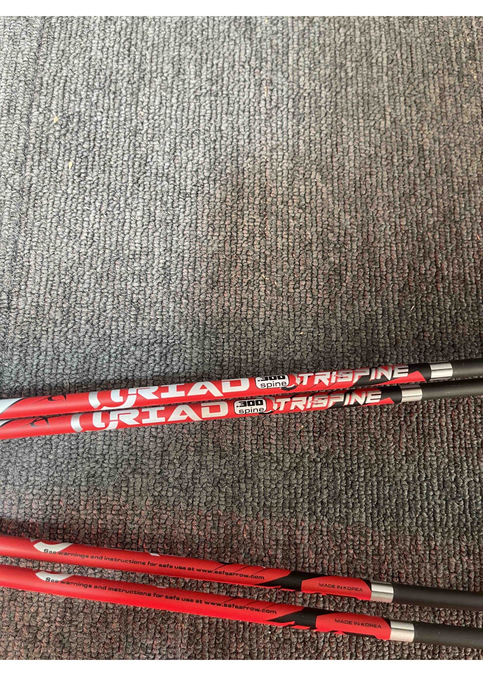 Urban Archery Secondhand Carbon Express Triad 300s x 4