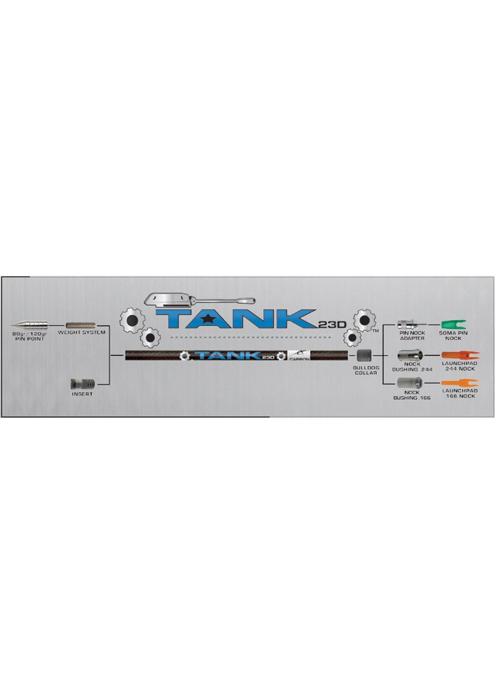 Carbon Express CX Tank 23D