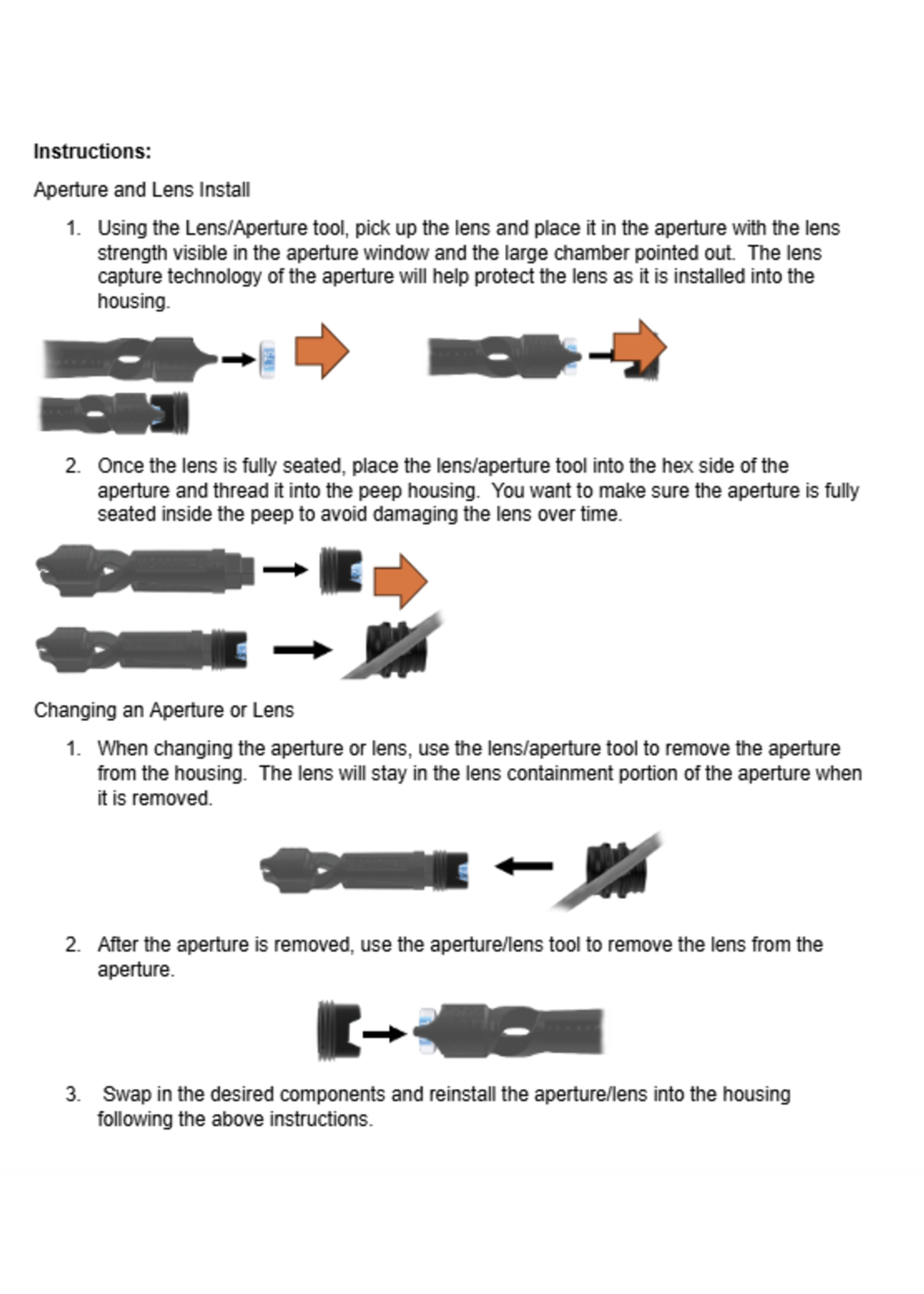 Hamskea Hamskea FS Raptor Standard Peep System