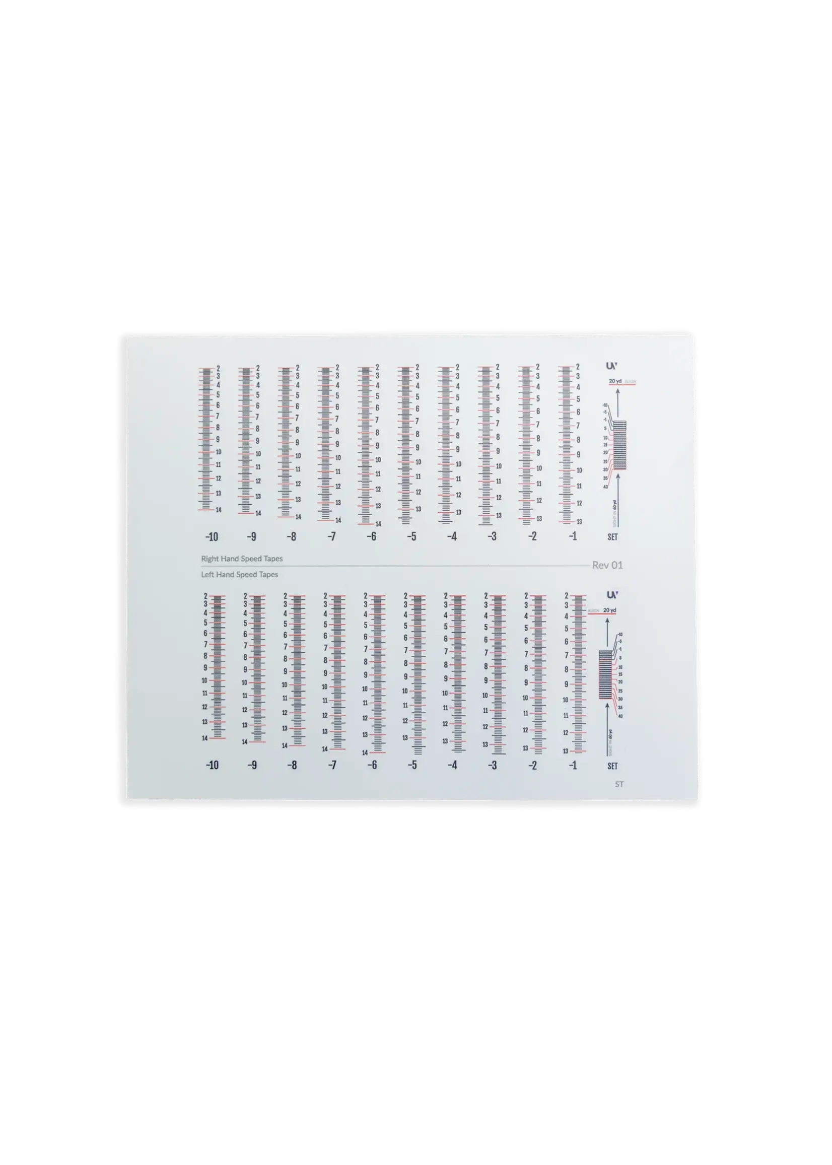 Mathews Inc Mathews UV Slider Speed Sight Tapes