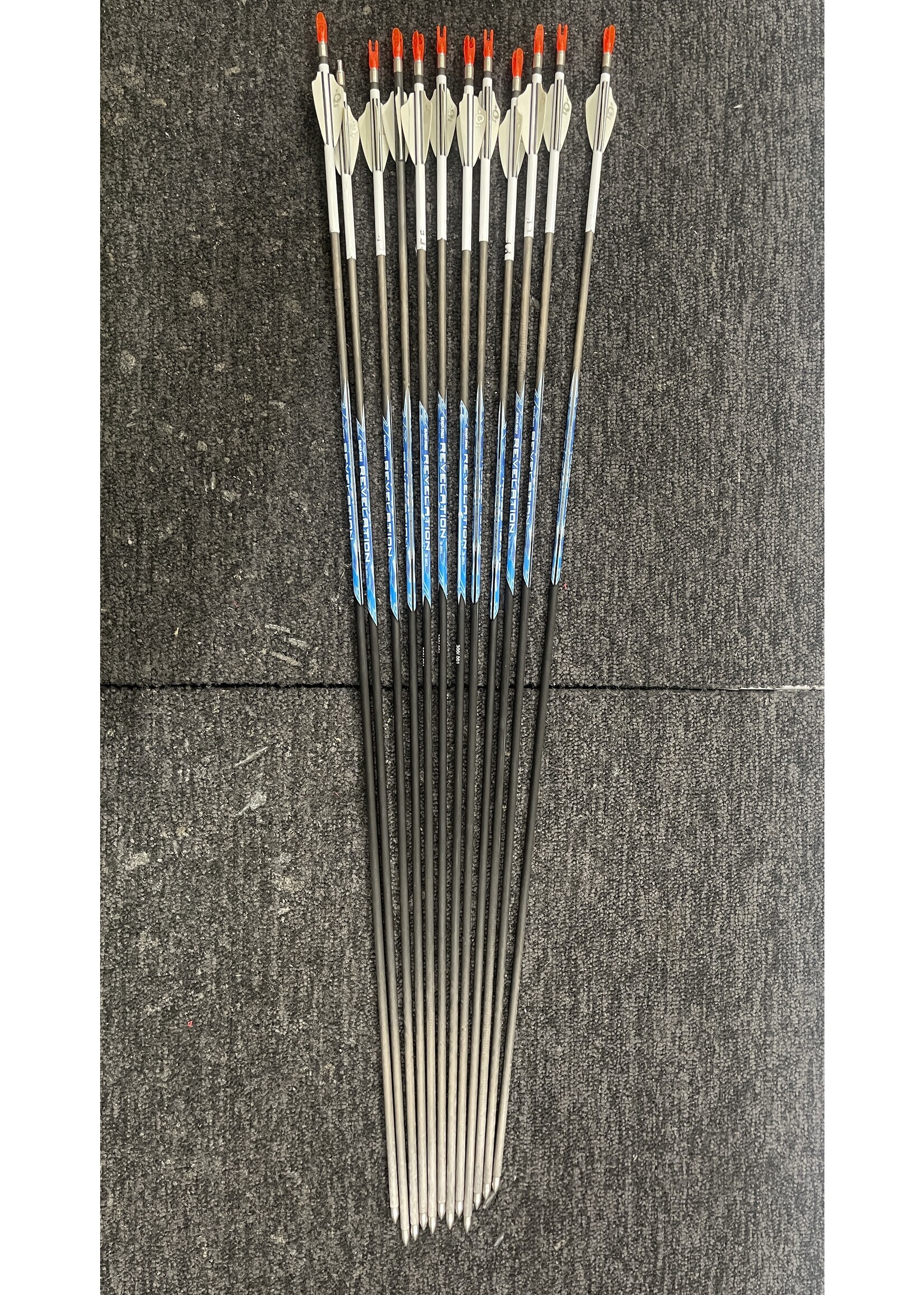 Urban Archery Secondhand BE Revelations 300s x 12 (Red Nocks)