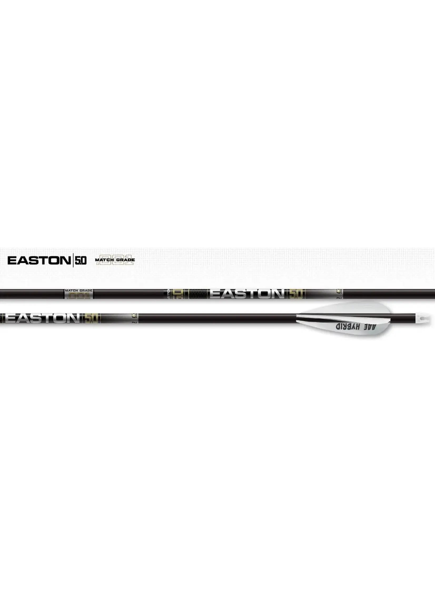 Easton Archery Easton 5.0 MatchGrade PreMade Arrows 6pk
