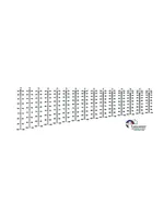 LAS Stick on calibrated Sight Scales  - Compound