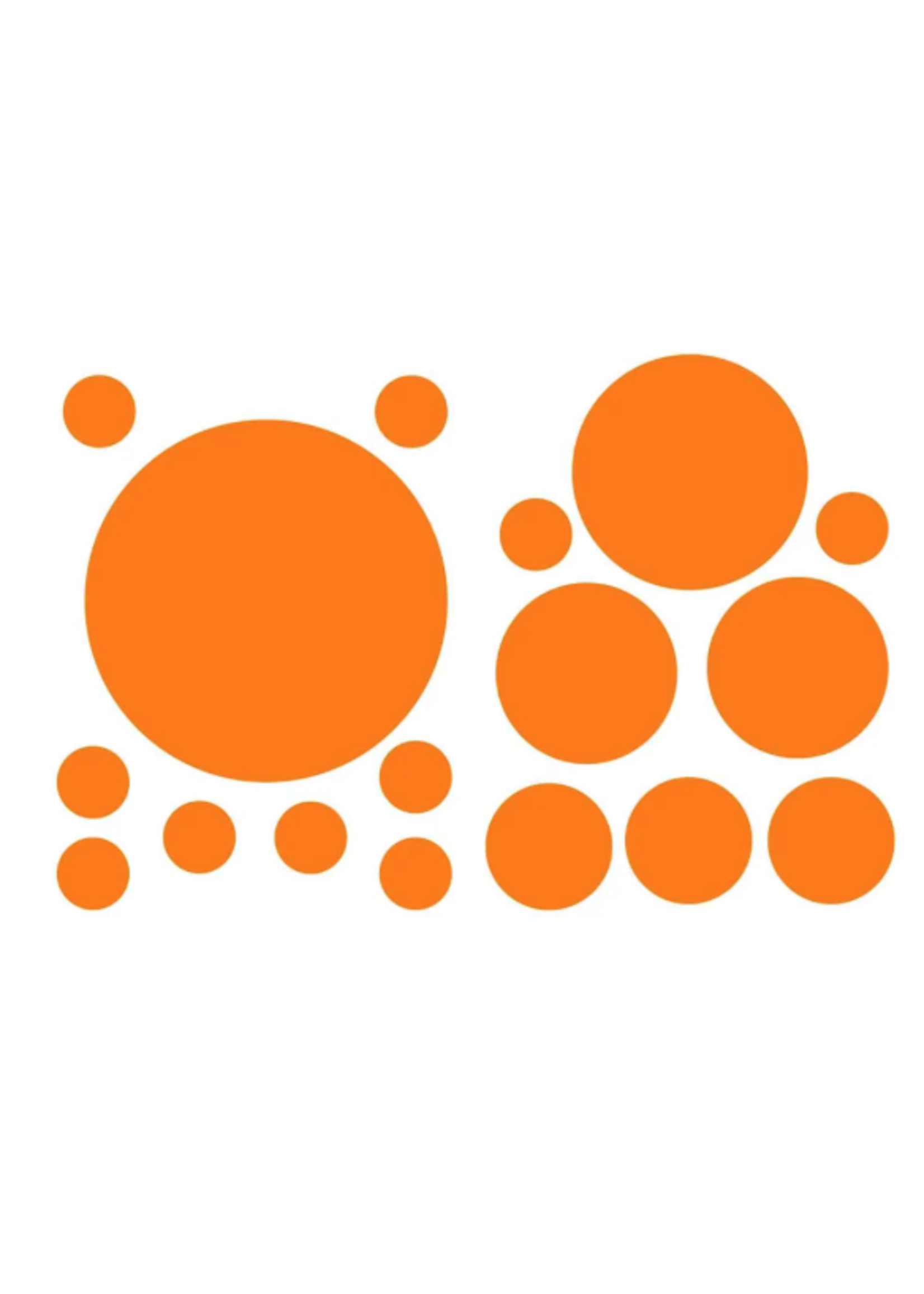 Precision Reticles Redding Practice Dots 17pk