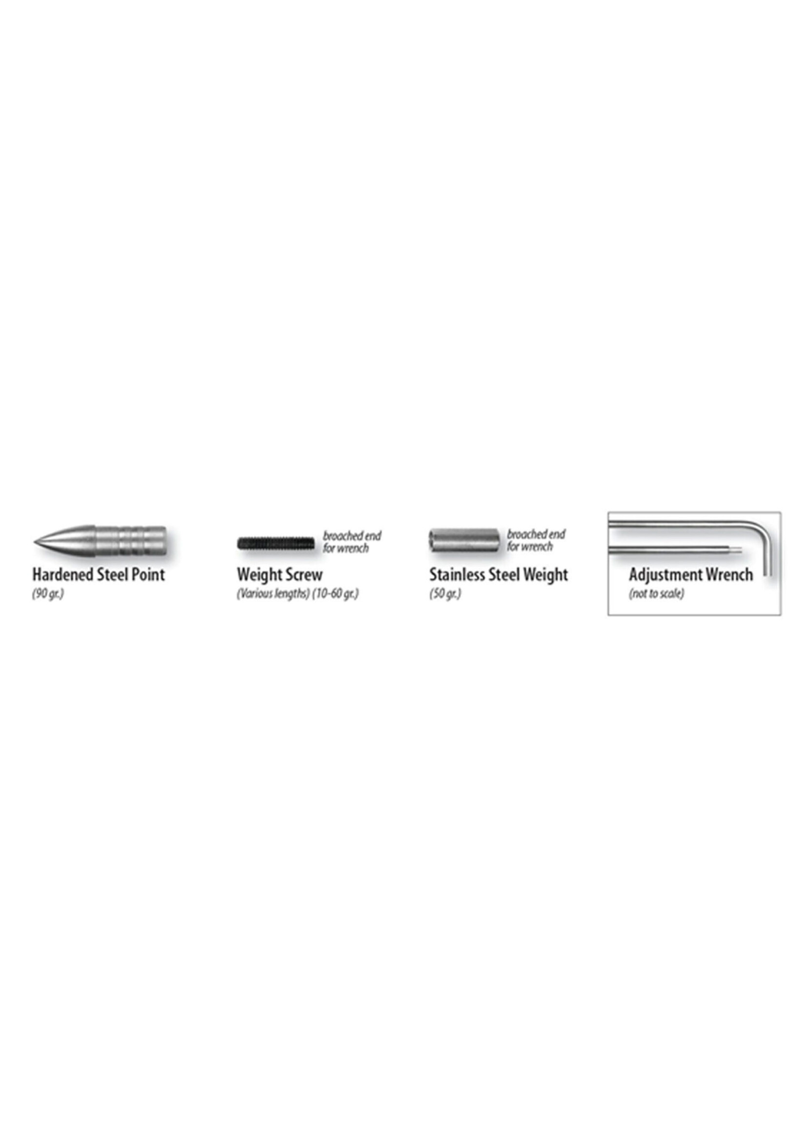 Easton Archery Easton Superdrive 25 Point ADJUSTABLE 90gr - ea