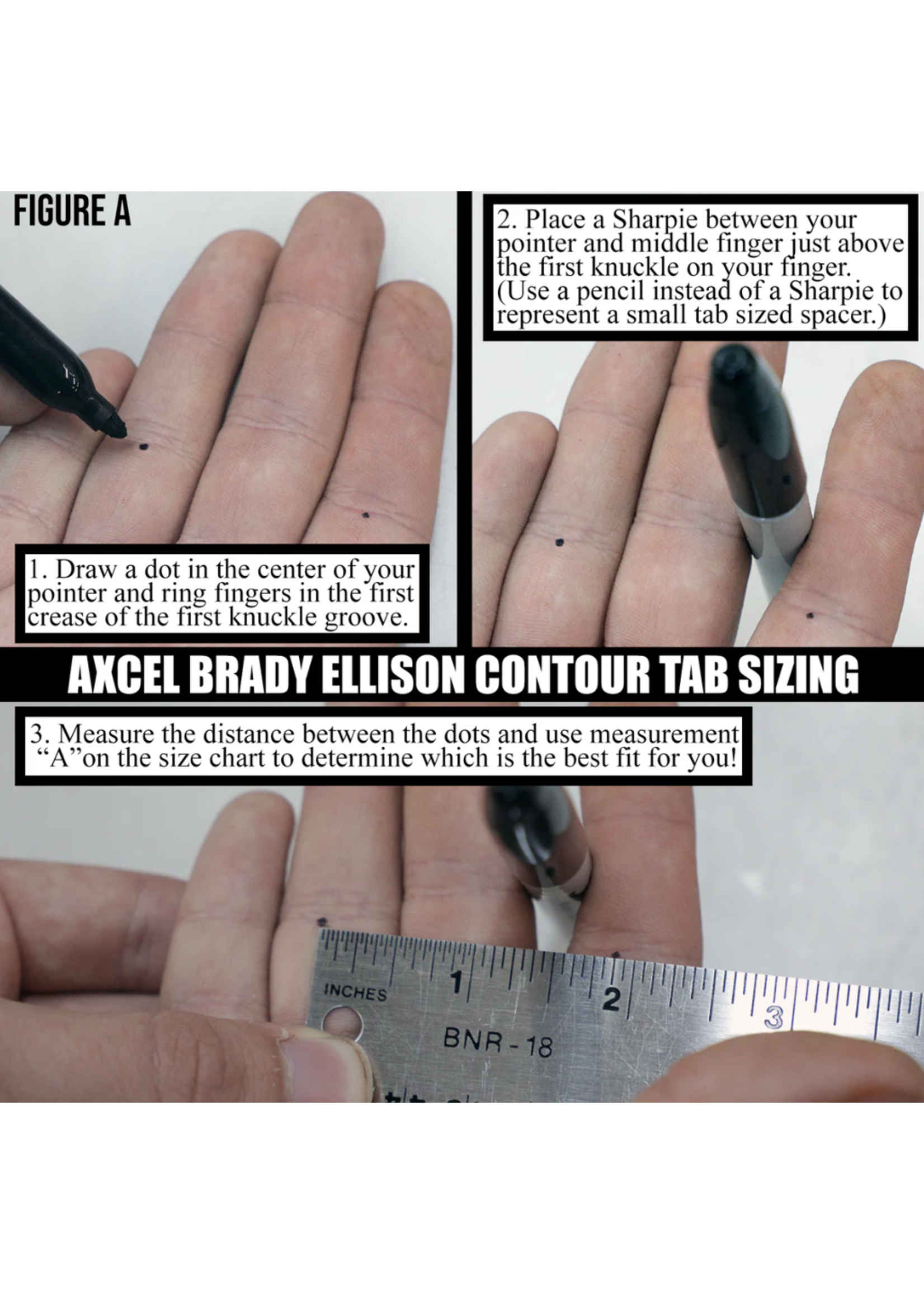 Truball/Axcel Axcel Contour Tab - Brady Ellison Signature Series