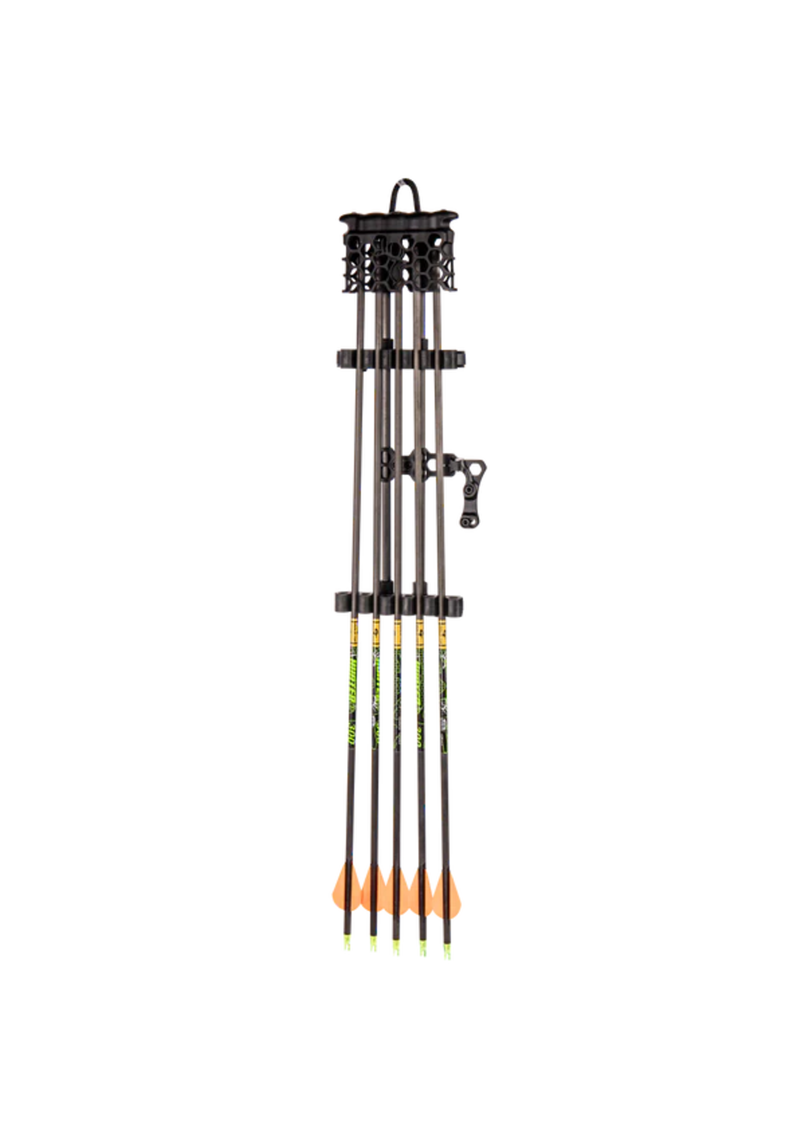 Trophy Ridge Trophy Ridge Hex Light 5 Arrow Quiver Black
