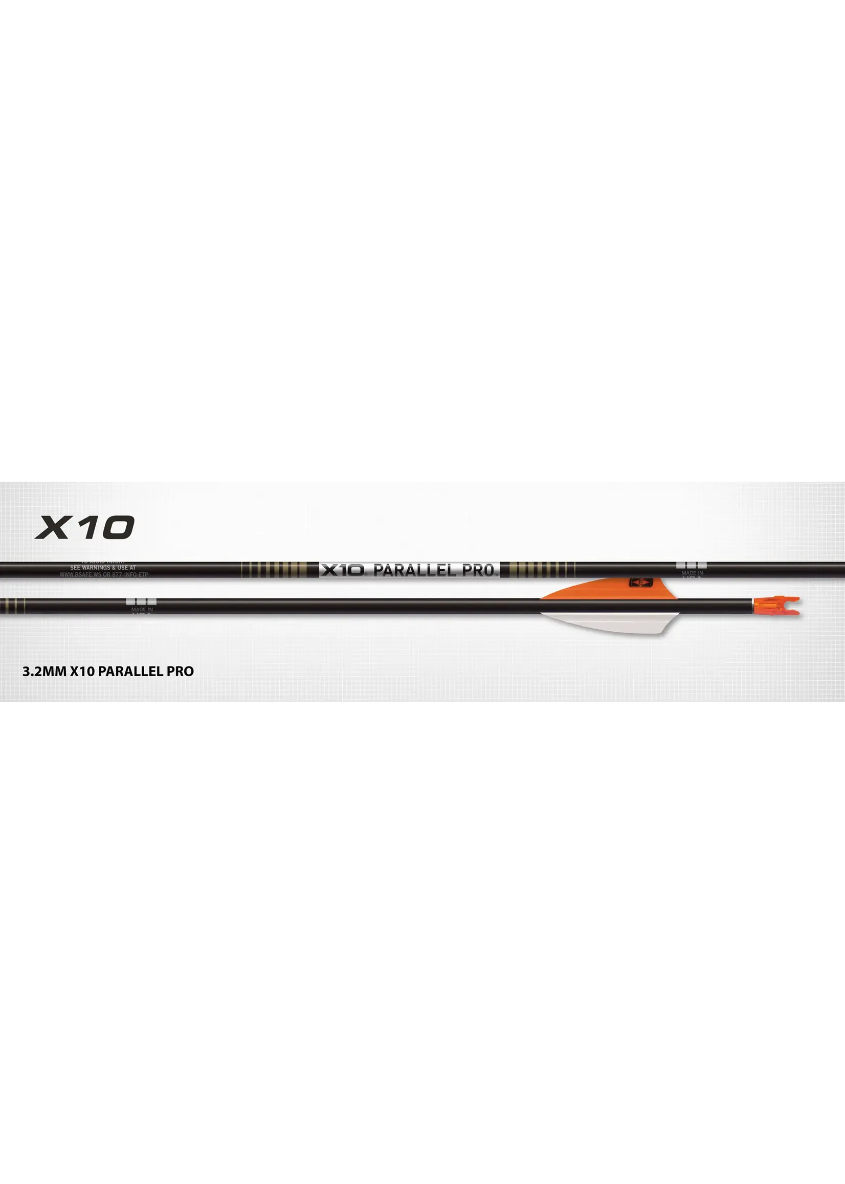 Easton Archery Easton 3.2mm X10 Parallel Pro Shafts