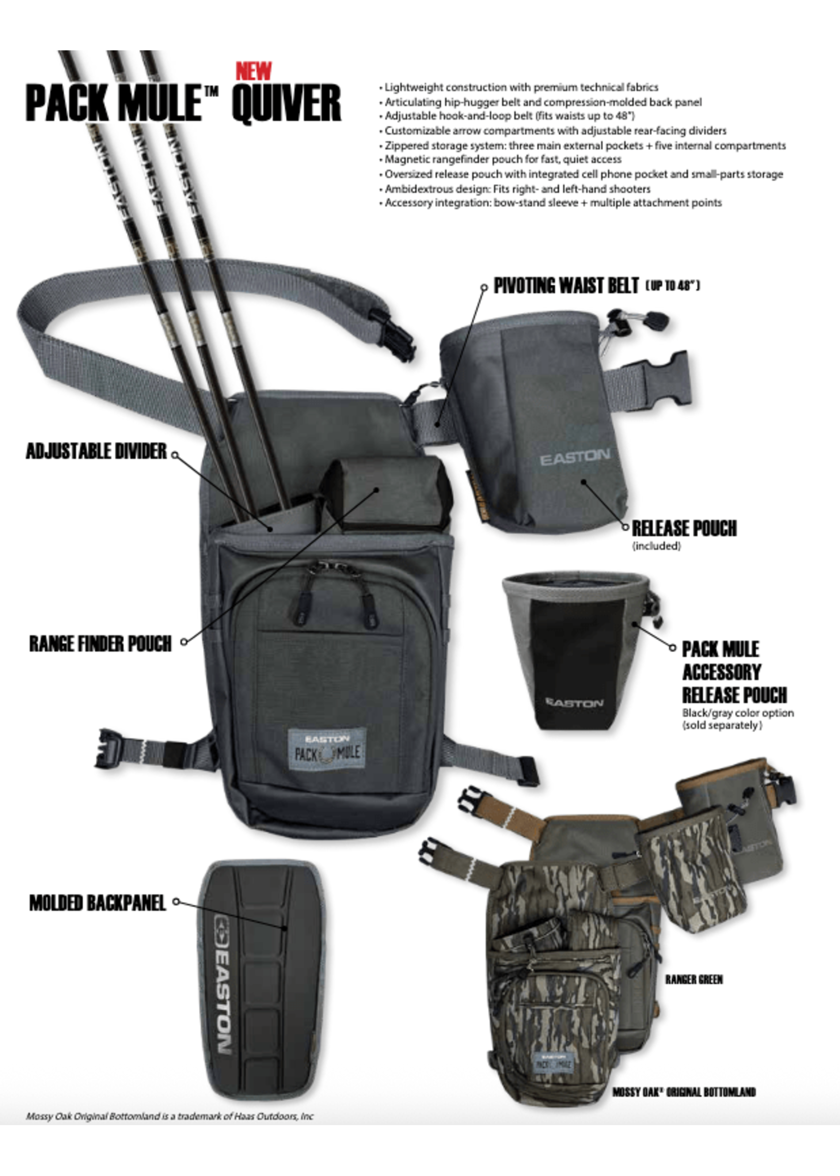 Easton Archery Easton Pack Mule Quiver