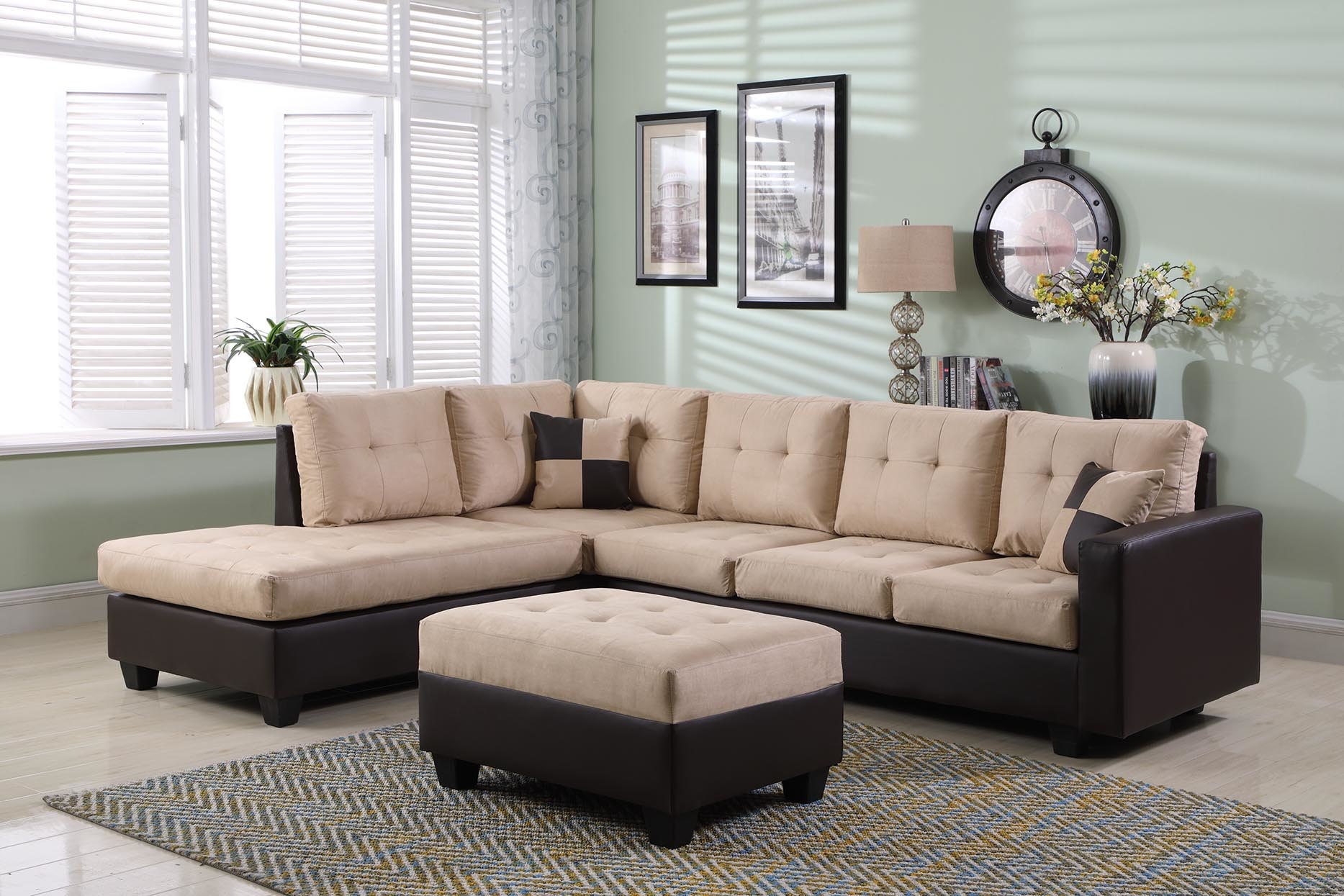 Large Beige Sectional Sofa Dani's Furniture