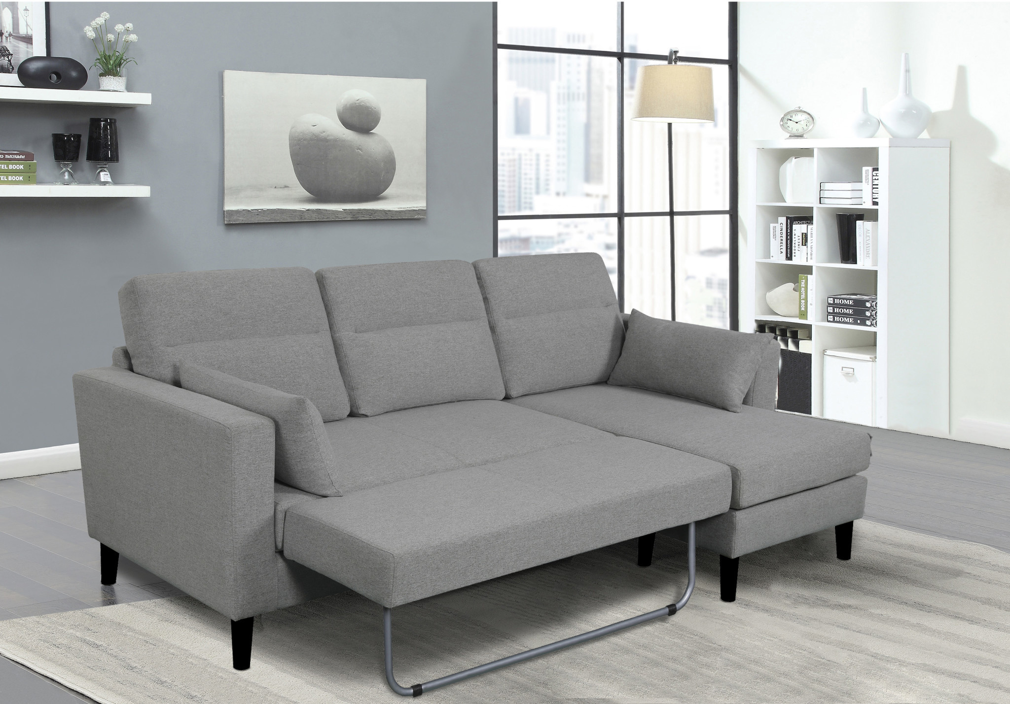 emma sofa bed gray