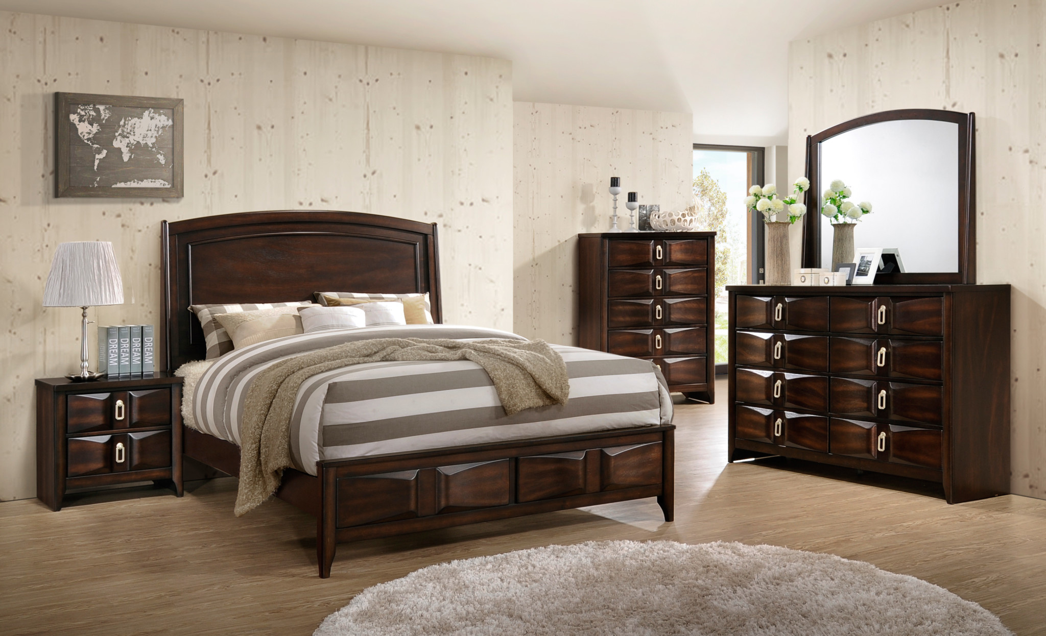 Roxy High End Bedroom Set - Dani's Furniture