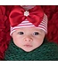 Nursery beanies -Wrapped with a bow