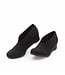 Charleston Shoe Co. Cape -black herringbone shoe