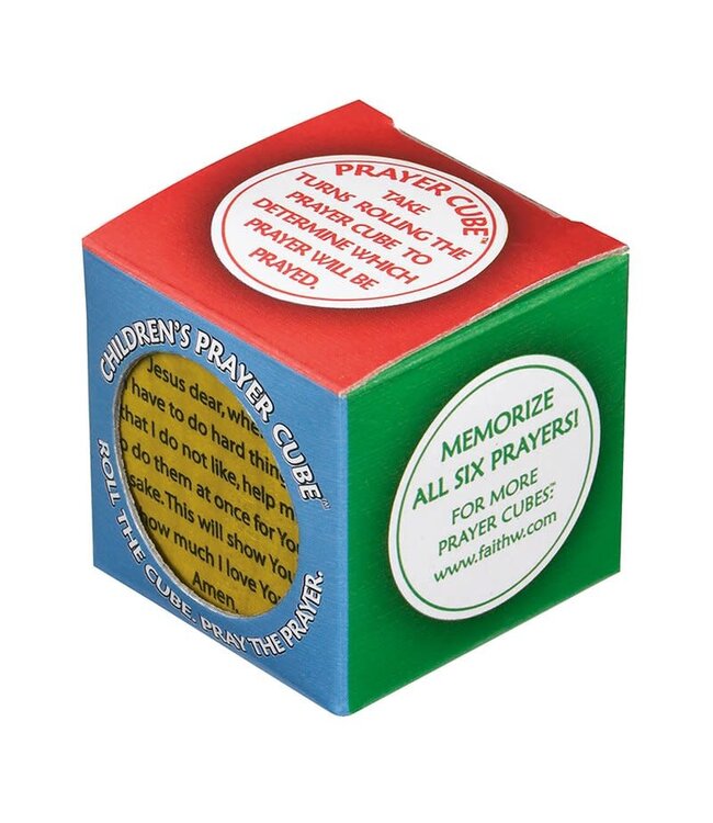 Children's Prayer Cube