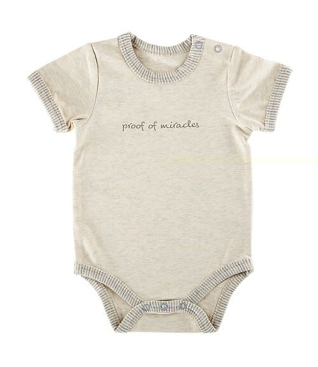 Proof of Miracles baby onesie -size 0-3 months