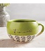 It is Well mug handcrafted in natural stoneware